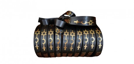 סרטי סאטן | דפוס זהב אמבוס